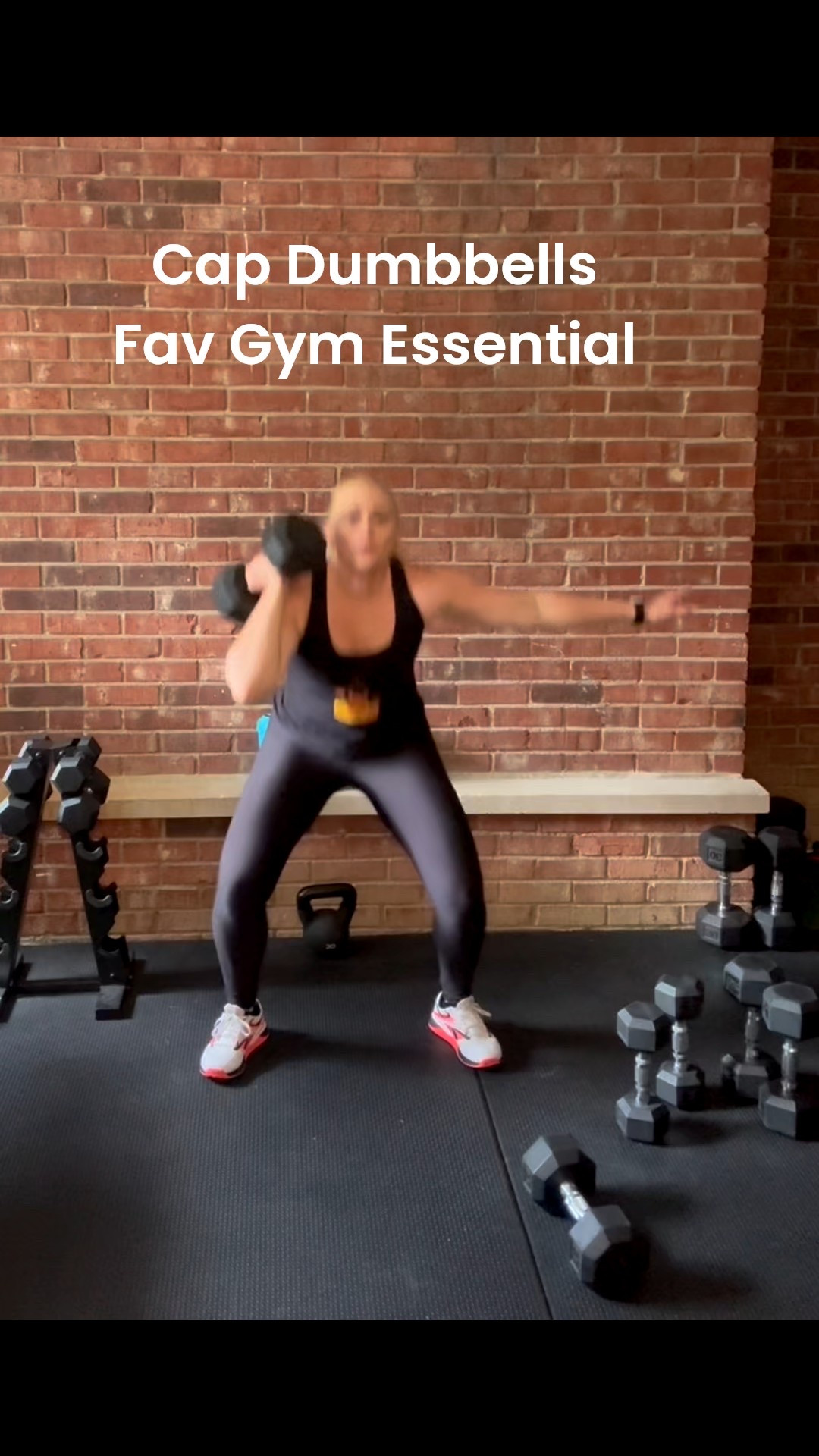 Love the Cap Dumbbells. Whether I'm doing a workout from home or traveling, they are my go to piece of equipment! So many movements you can do with them from squats to deadlifts to snatches and everything in between! 

#LTKTravel #LTKActive #LTKFindsUnder100