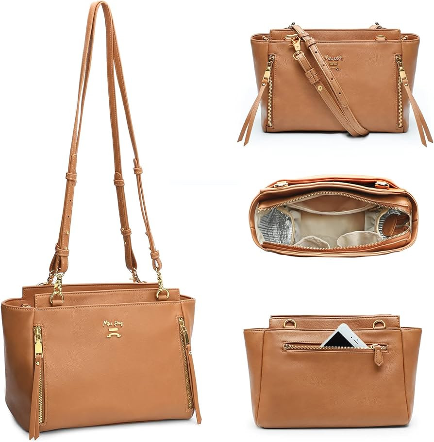 miss fong Mini Diaper Bag Small Diaper Bag, Crossbody Diaper Bags, Diaper Bag Purse, Diaper Clutc... | Amazon (US)