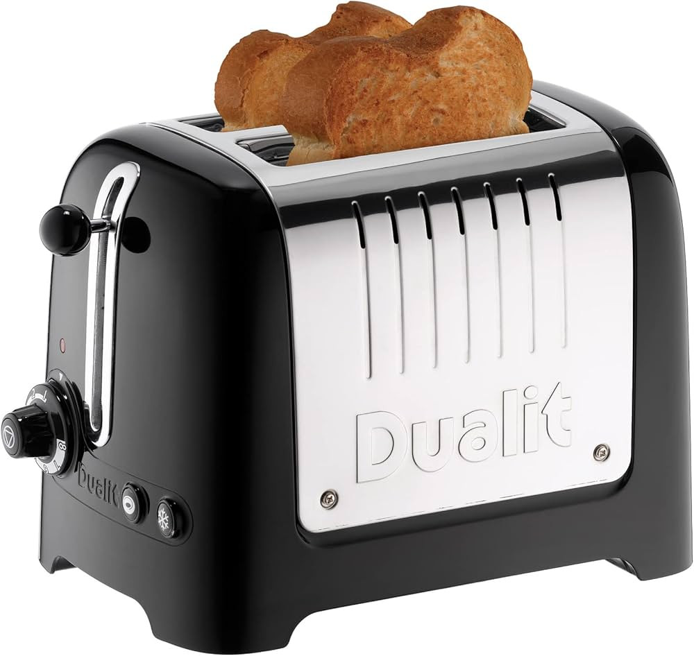 Dualit Peek & Pop 2 Slot Lite Toaster Black 26205 | Amazon (US)