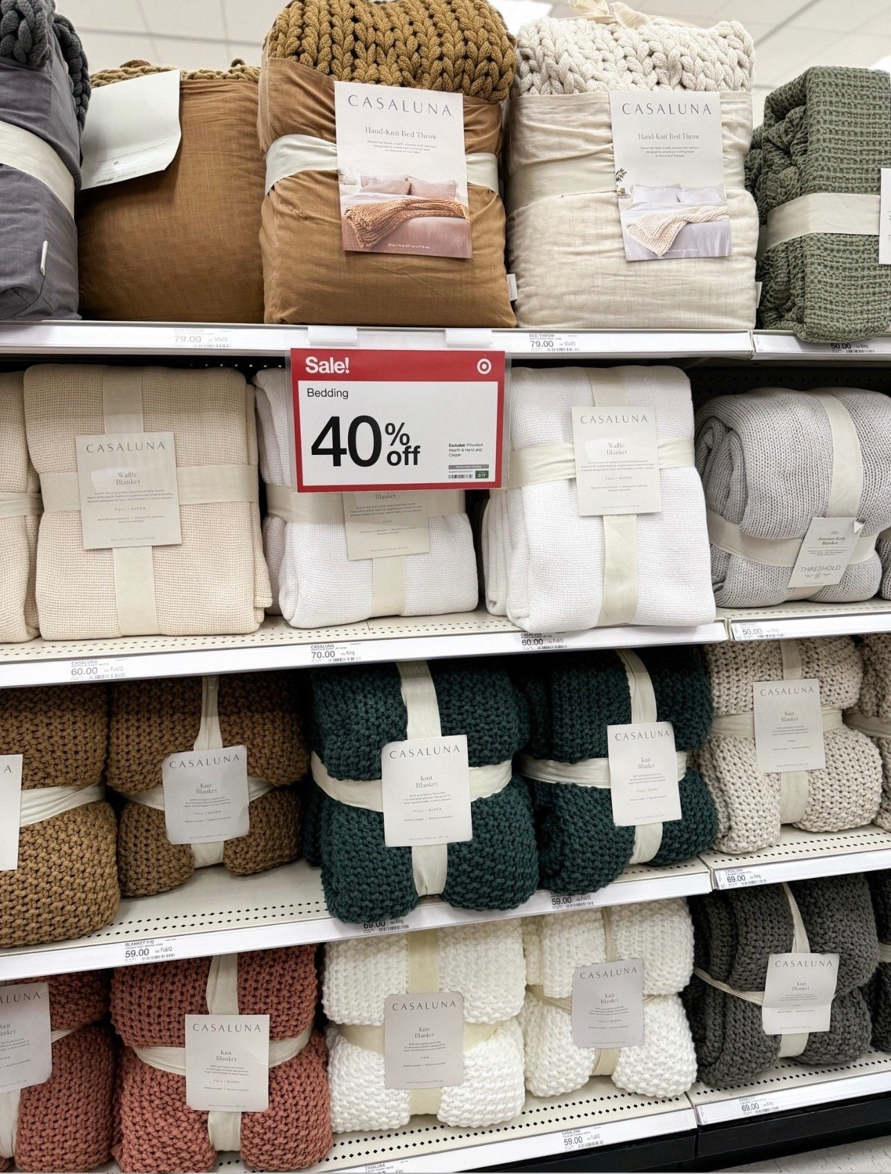 40% off bedding from Target! Includes Casaluna + Treshold  

#LTKSaleAlert #LTKHome