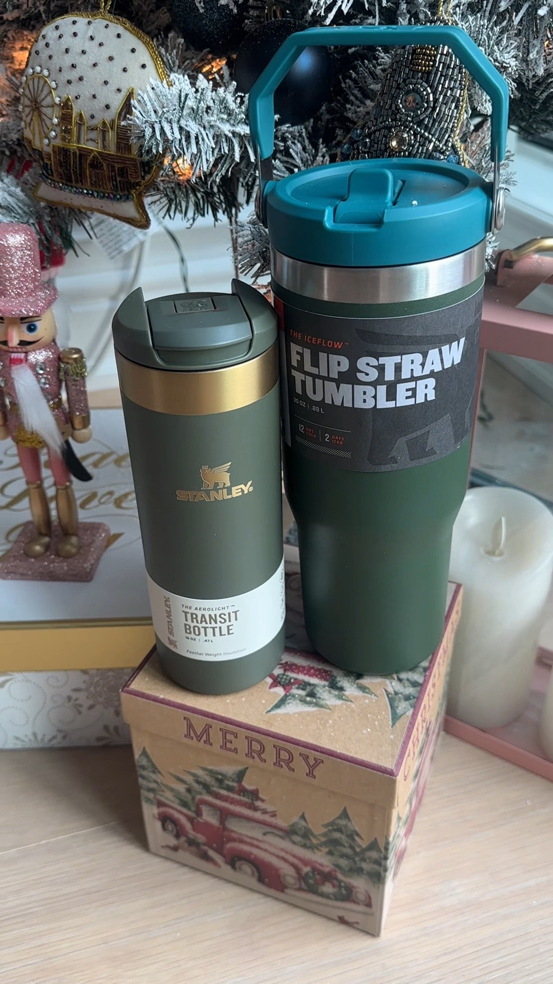 #stanleypartner these two new to me products from Stanley are the perfect gift! I’ve linked to the leakproof Iceflow Flip Straw Tumbler which is perfect for the athlete in your life - or - if he loves coffee like my fiancé - the Aerolight Transit Bottle is gorgeous, leakproof and will keep his coffee hot! 

#giftsforhim #husband #fiance #boyfriendgiftideas 

#LTKgiftguide #LTKwinter #LTKcanada