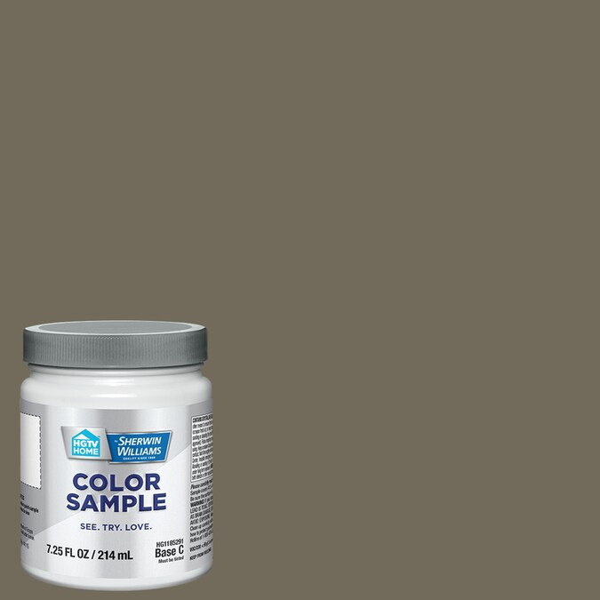 HGTV HOME by Sherwin-Williams Cocoon Interior Paint Sample (Half Pint) Lowes.com | Lowe's