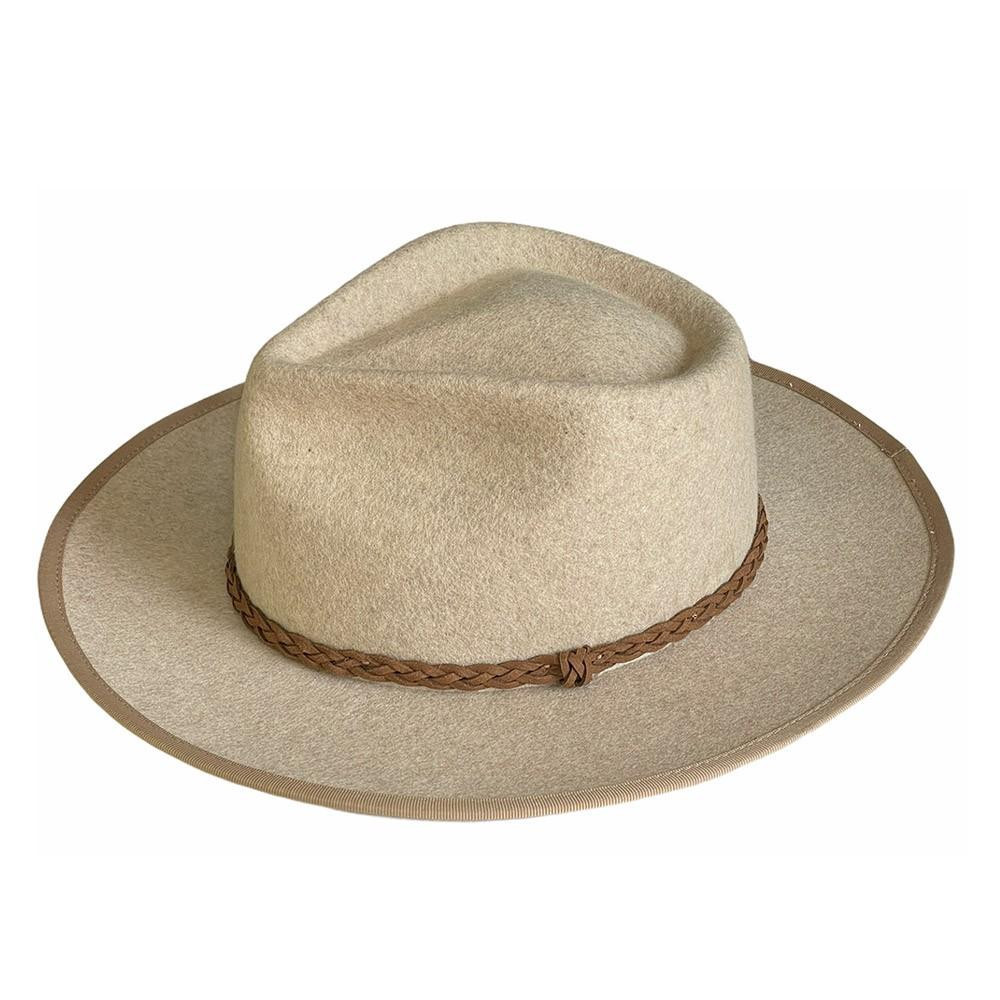 Uluru Outback Wool Hat Large / Stone | Conner Hats