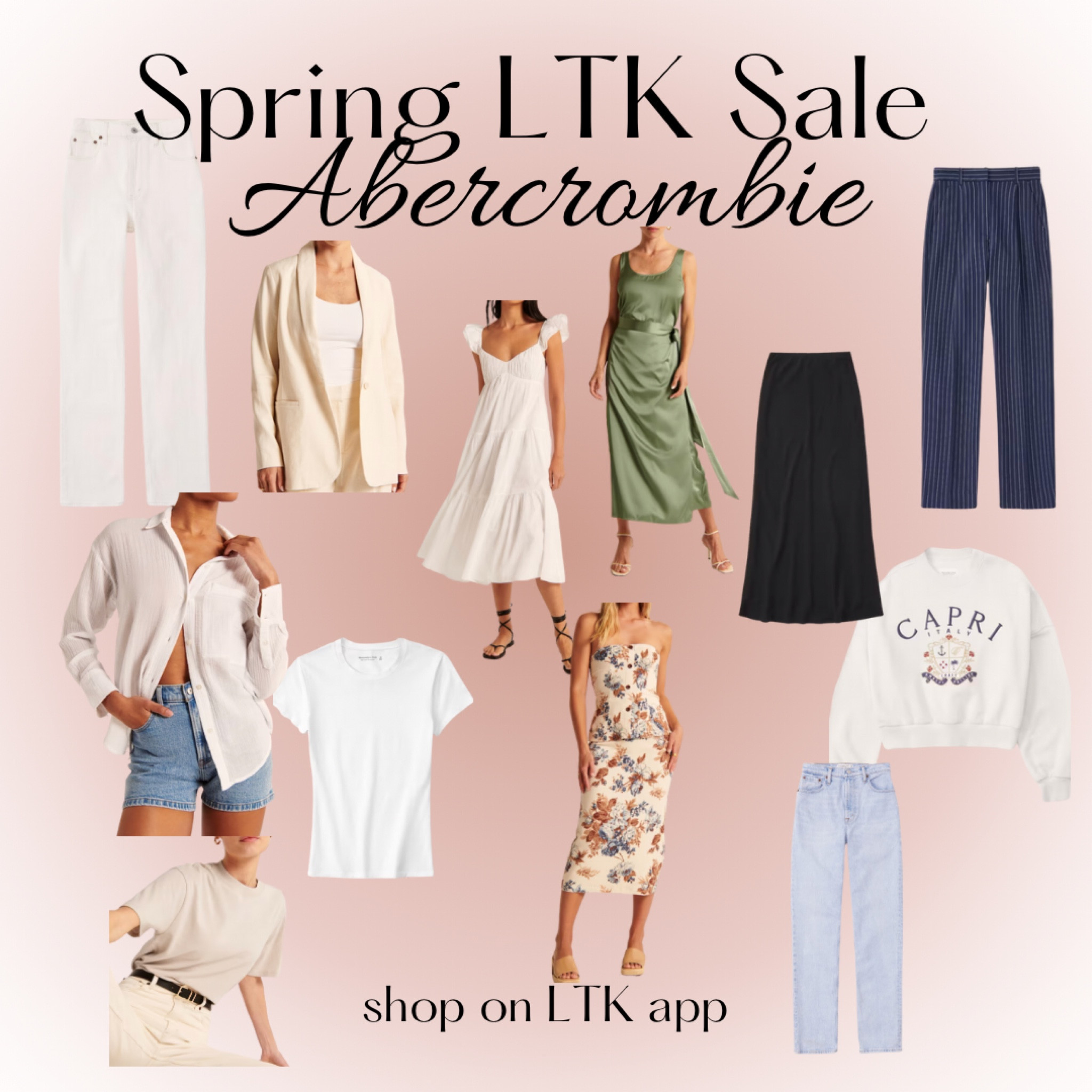 The LTK sale is live and perfect for building your spring wardrobe 🤍 Abercrombie has some of my favorite pieces that are not only perfect for spring but will carry you through to summer!

#LTKsalealert #LTKSeasonal #LTKSale