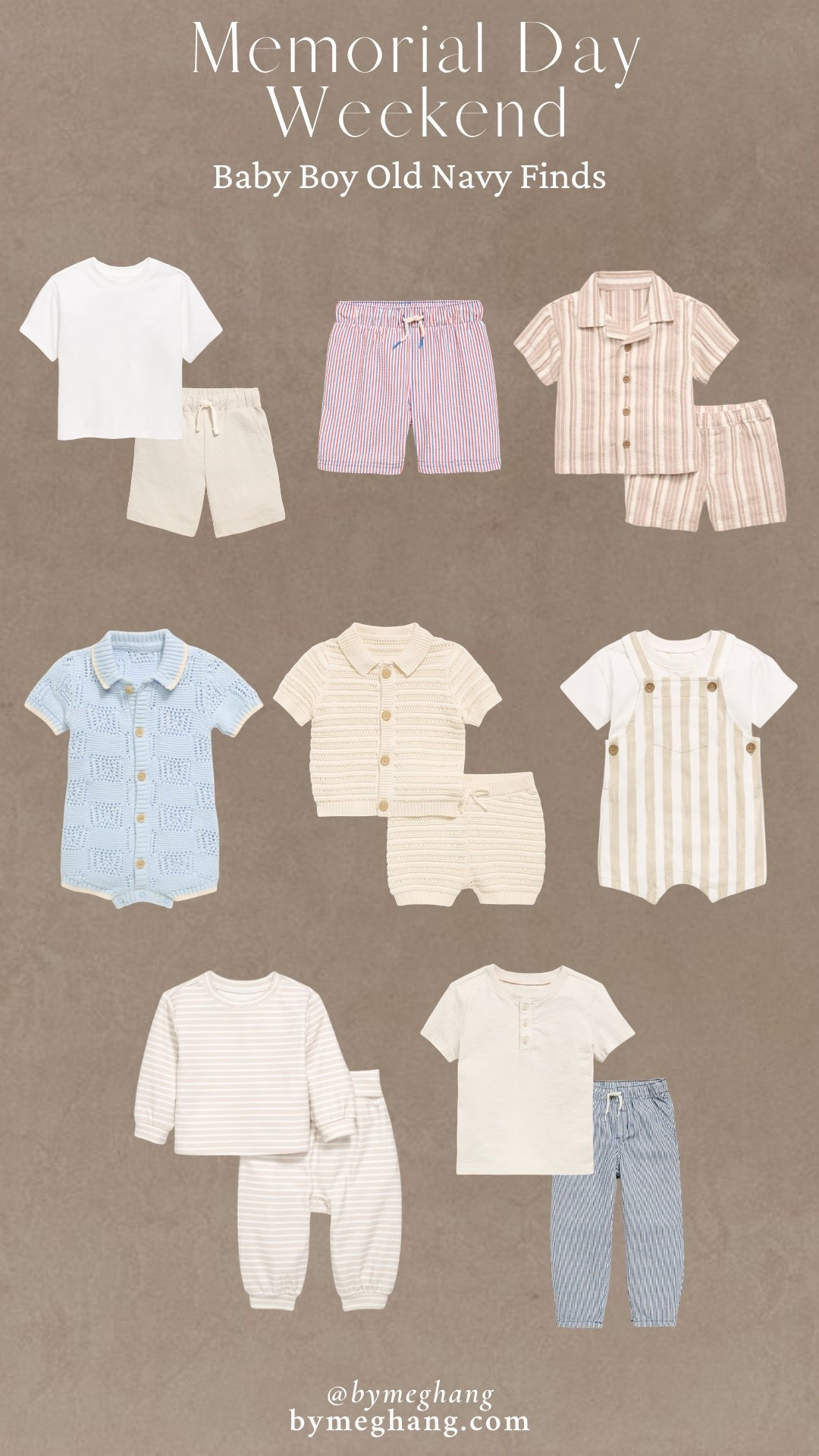 The cutest baby boy finds for the long weekend and all summer long!

#LTKBaby #LTKootd #LTKKids