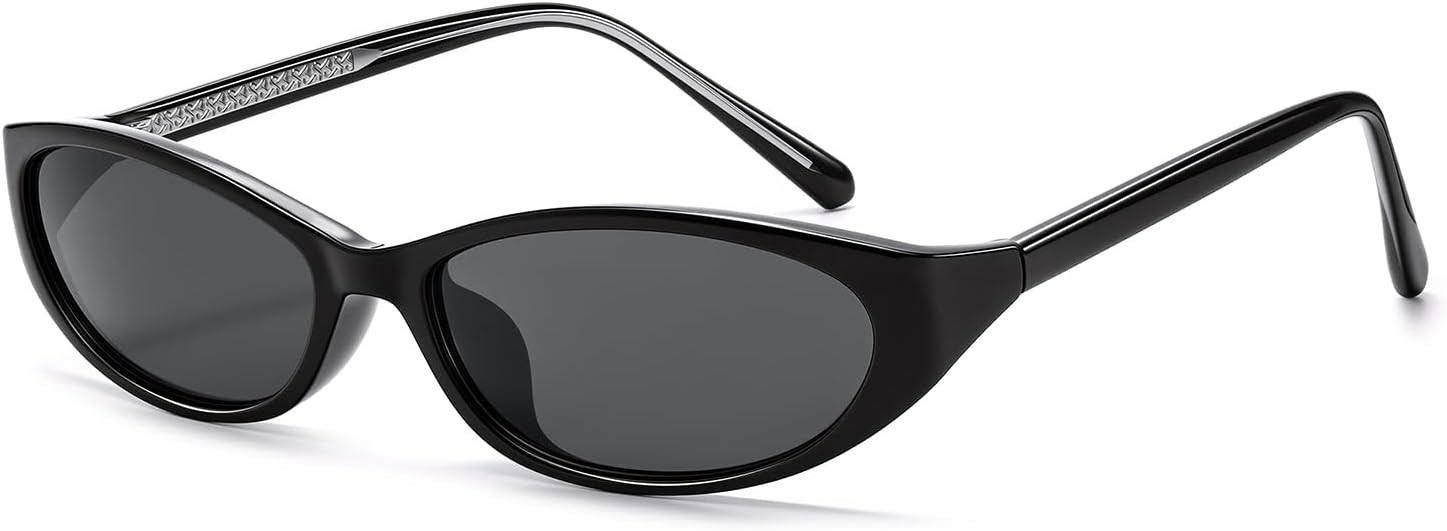 VANLINKER Y2K Oval Wrap Around Sunglasses for Women Men VL9957 | Amazon (US)