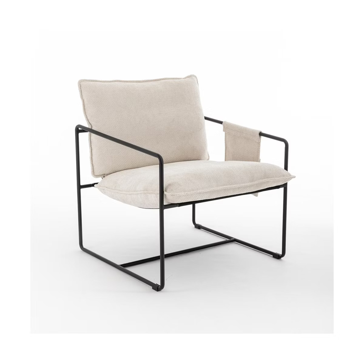 LOVMOR Set of 2 Upholstered hanging armchair with arm pocket metal frame | Target