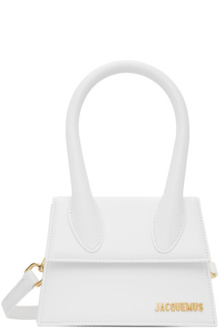 Jacquemus - Sac 'Le Chiquito moyen' blanc | SSENSE