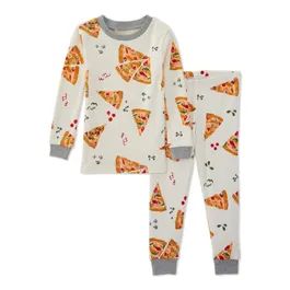 Pizza My Heart Organic Cotton Pajamas | Burts Bees Baby