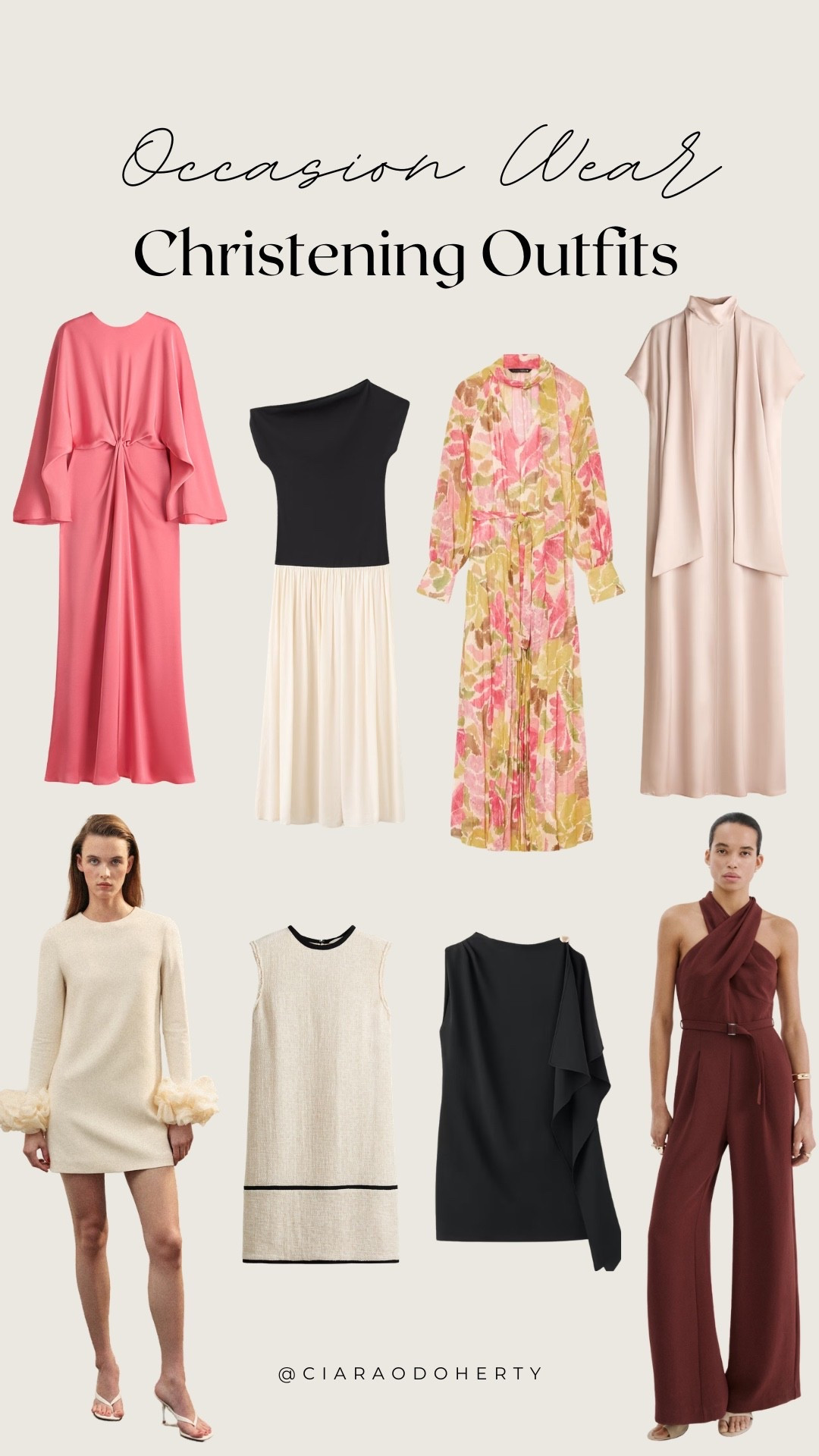 Occasion Wear: Christening Outfits

christening outfit ideas, maxi dress, mini dress, occasion wear, mango, cos, Zara, Sezane, asos, & other stories, river island, next

#LTKireland #LTKeurope #LTKspring