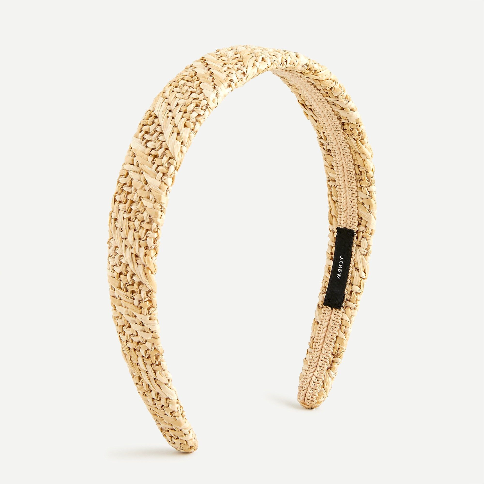 Woven straw headband | J.Crew US