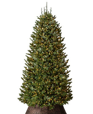 Balsam Hill 6.5 ft Pre-Lit Fraser Fir Narrow Tree - Macy's | Macy's