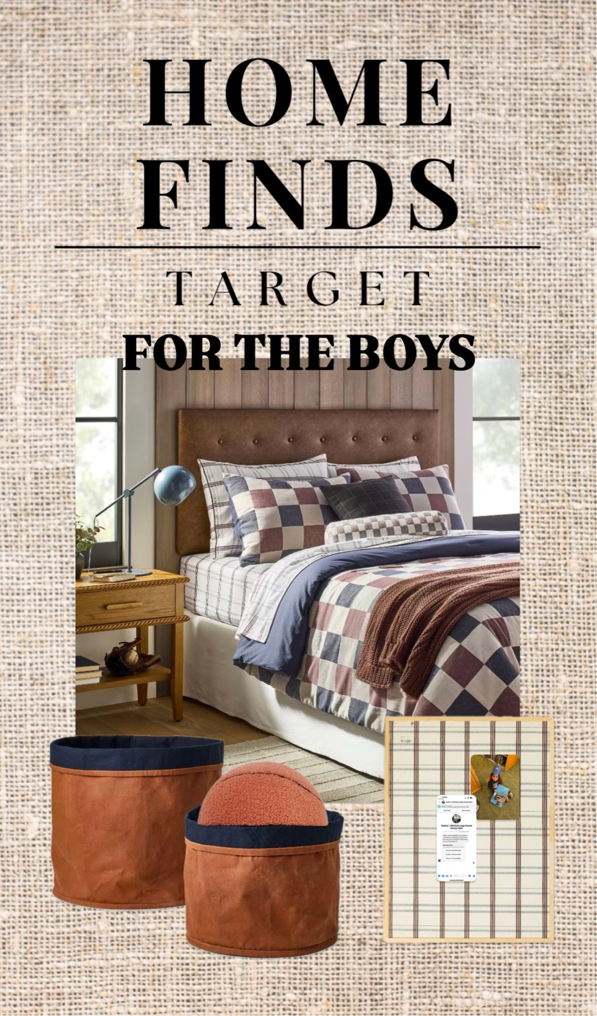 The new studio McGee collection is the perfect transition decor for boys 💙 I love the fabric pinboard that match the sheets!! 

#LTKHome #LTKKids