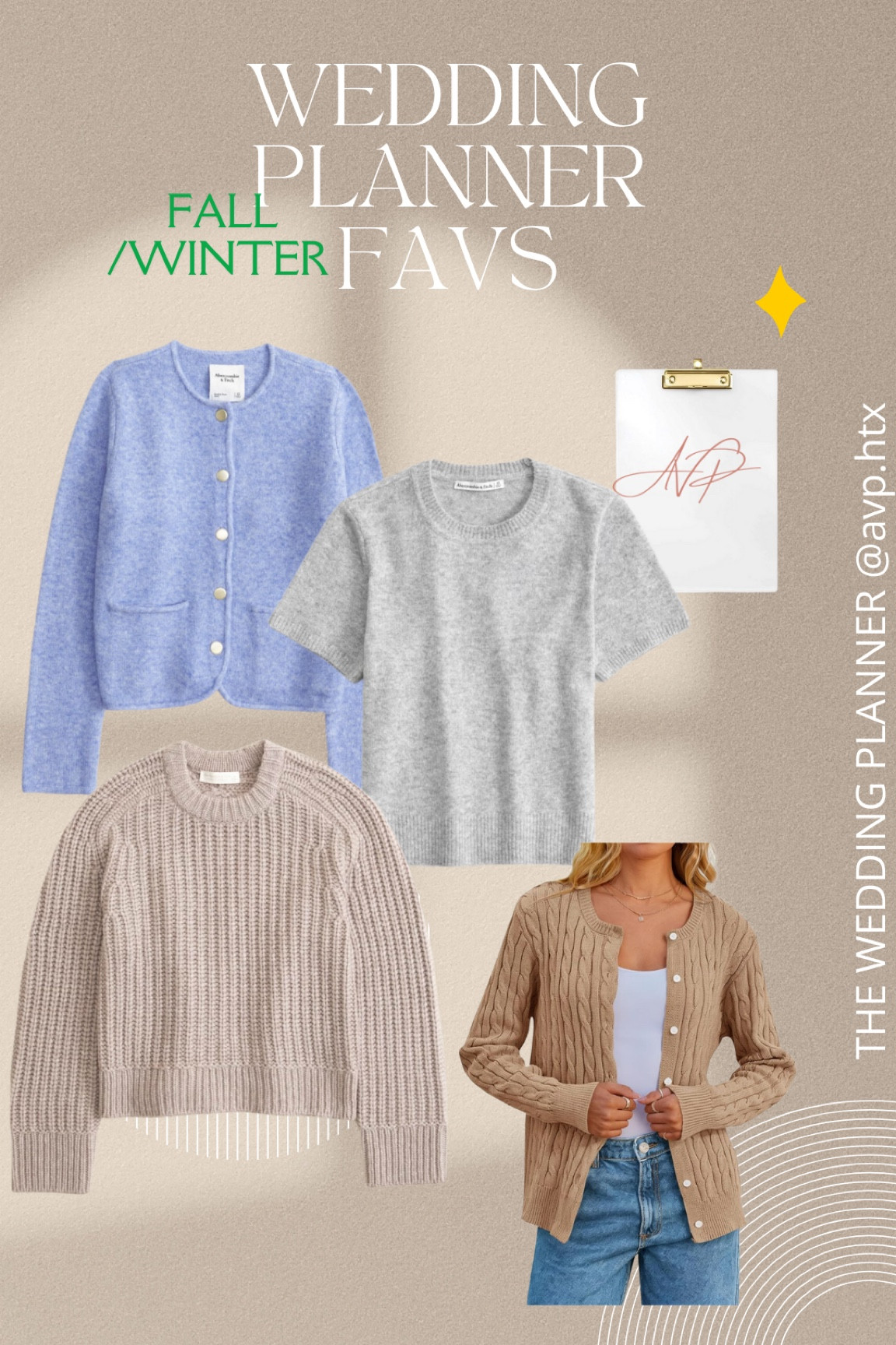 Stay cozy and chic this season! 🍂🧶 From timeless knits to trendy layers, these sweaters are perfect for fall and winter. They all pair perfectly with Jeans, mini skirts, skirts or trousers! Shop my favorite picks, handpicked by ‘The Wedding Planner.’ #SweaterWeather #FallStyle

#LTKSeasonal #LTKWorkwear