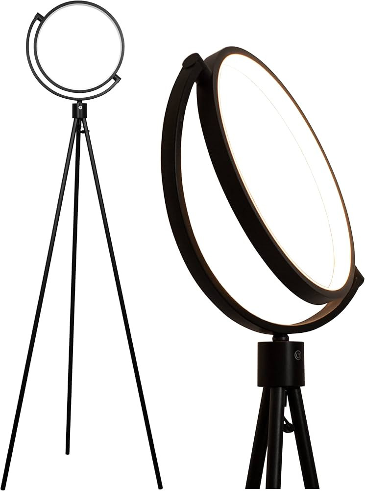 Neatfi 154CM Eclipse LED Floor Lamp, 10W, 3000-5000K Color Temperature, Dimmable with Touch Dimme... | Amazon (UK)