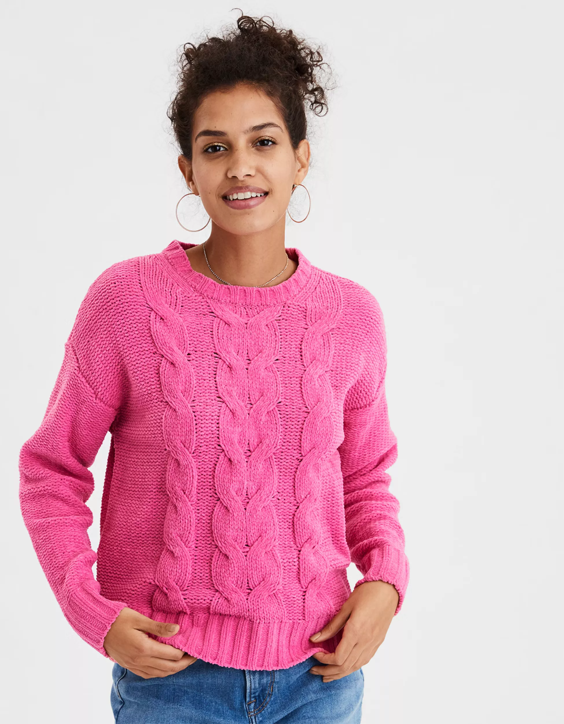 AE Cable-Knit Sweater