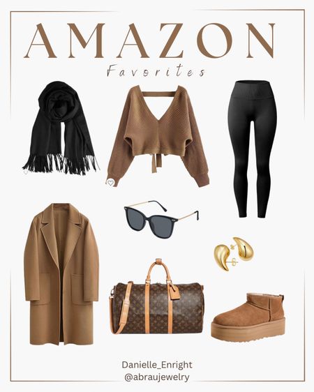 My Amazon Favorite picks for fall 🍂

🏷️ black scarf , scarves , black leggings , sweaters , fall sweater , brown sweater , oversized wool coat , wool dress coat , Louis Vuitton luggage , LV duffel bag , sunglasses , uggs , ugh boots , gold trendy earrings , casual chic outfits , luxury bags

#LTKxPrime #LTKitbag #LTKGiftGuide