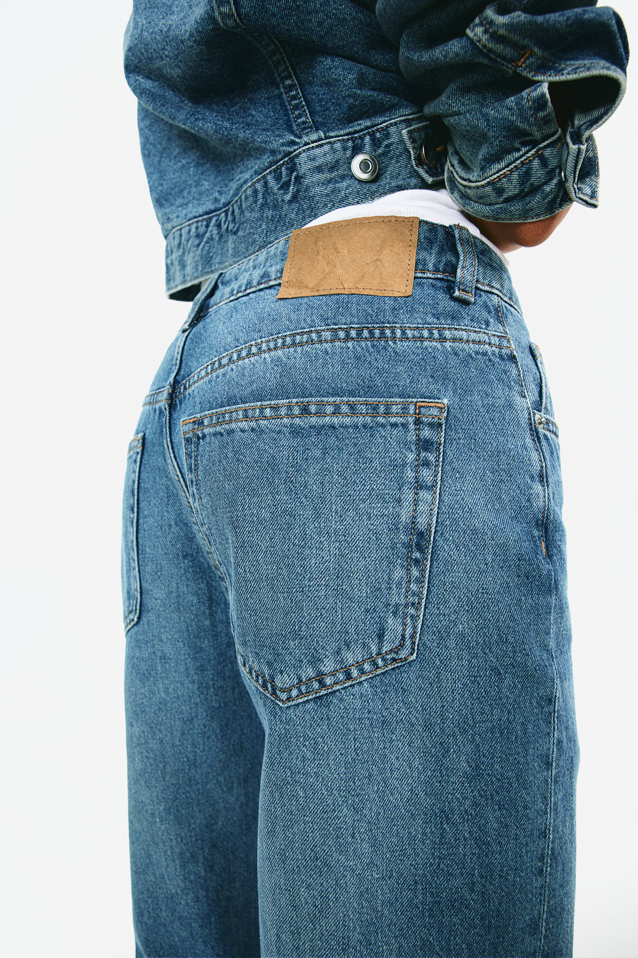 Wide High Jeans | H&M (US + CA)
