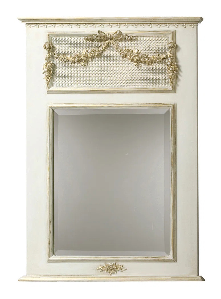Trumeau Wood Flat Wall Mirror | Wayfair North America