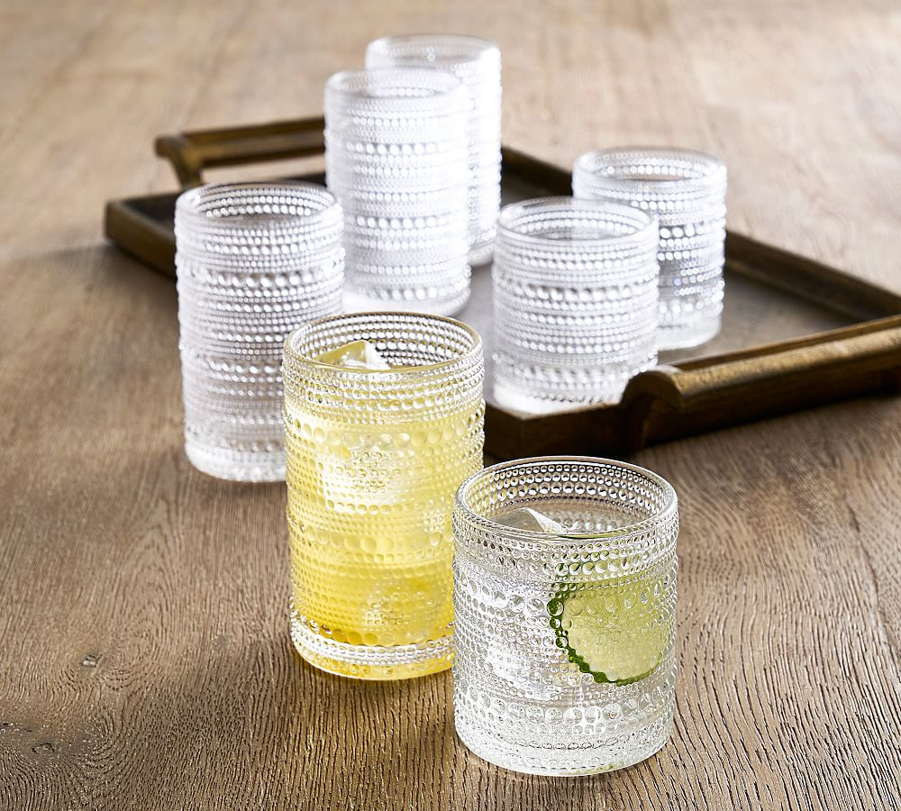 Jupiter Hobnail Drinking Glasses | Pottery Barn (US)