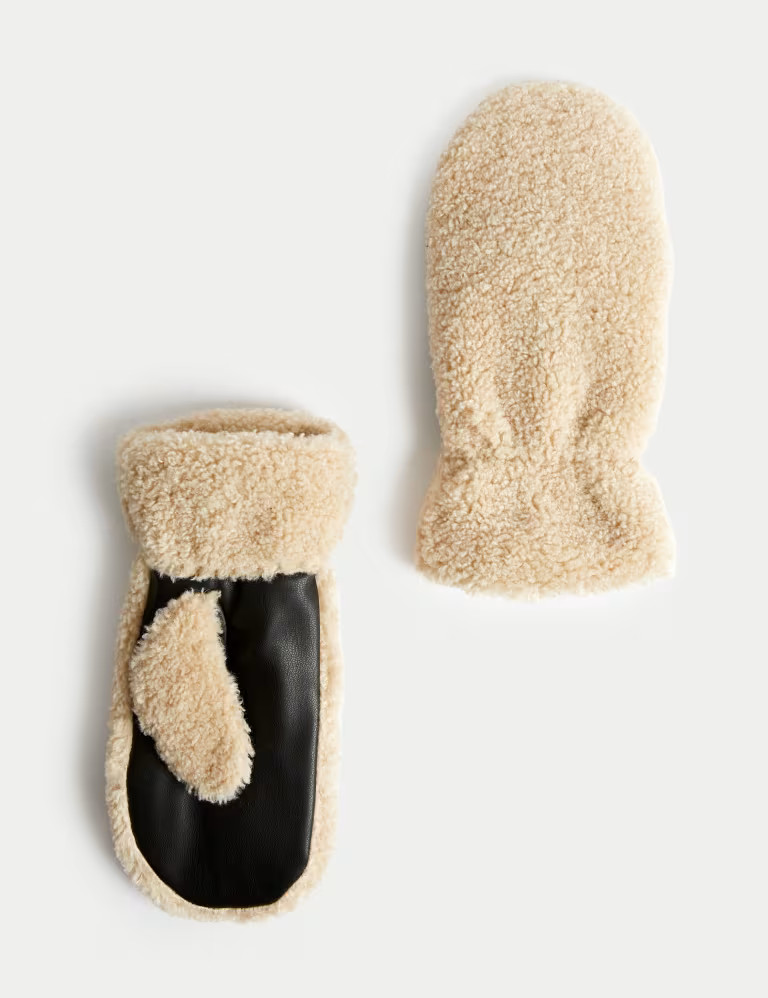 Borg Mittens | Marks & Spencer (UK)