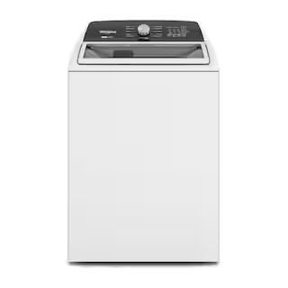 4.7 - 4.8 cu. ft. Top Load Washer with 2 in 1 Removable Agitator in White | The Home Depot