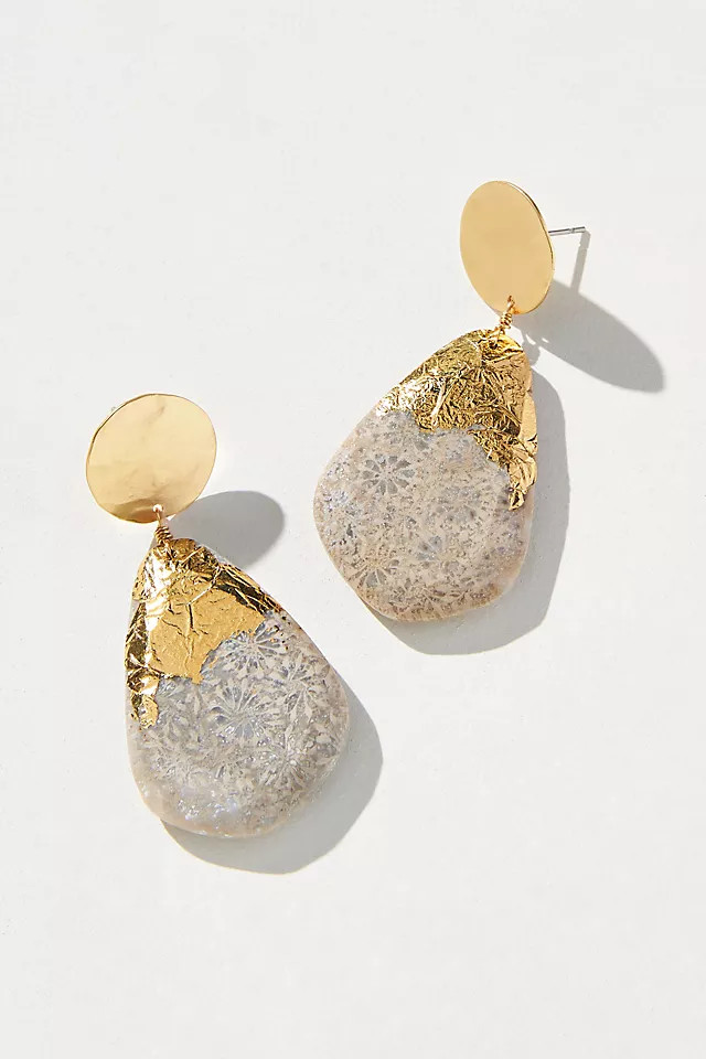 Floral Teardrop Earrings | Anthropologie (US)
