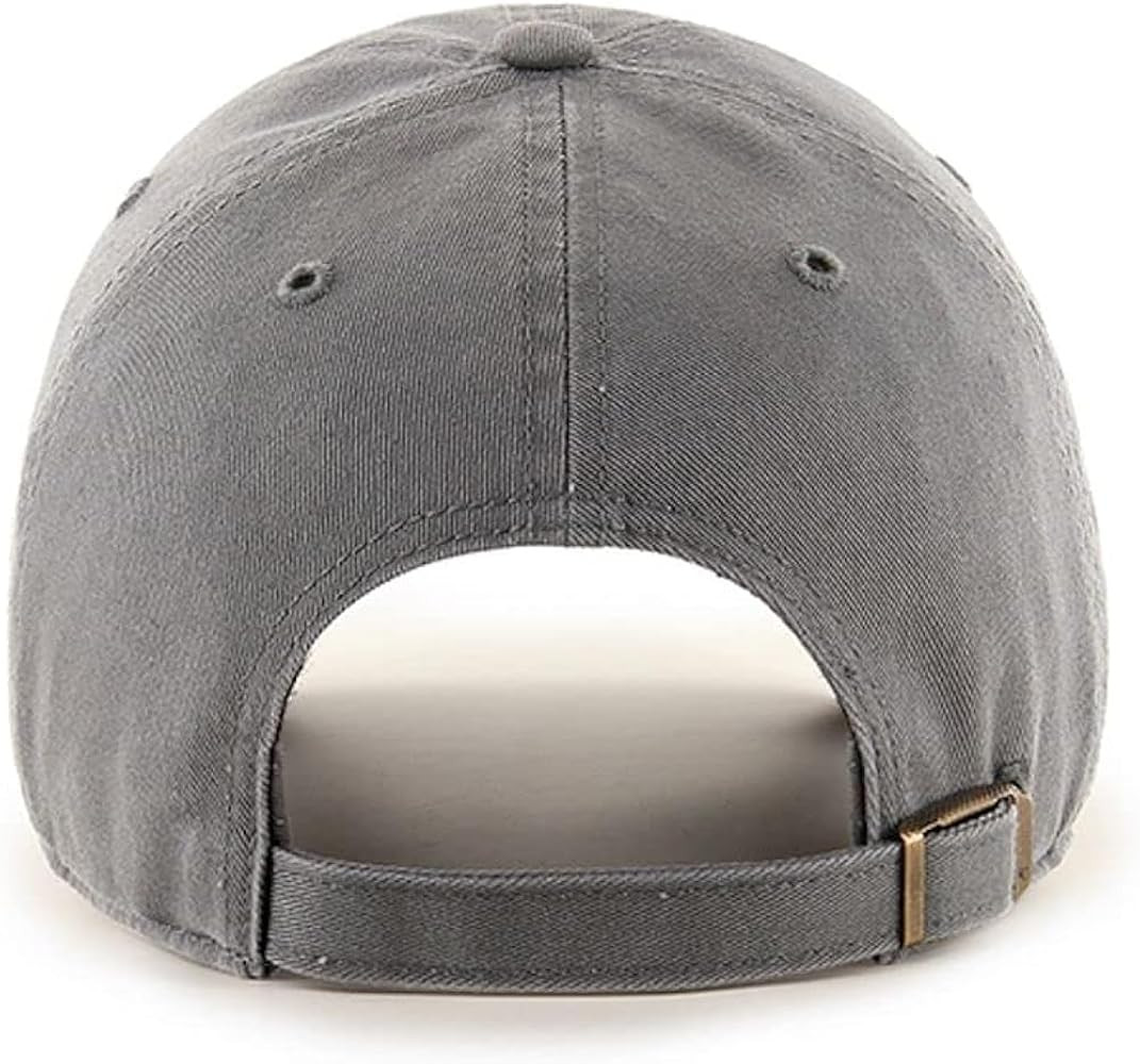'47 MLB Unisex-Adult Dark Grey Clean Up Adjustable Hat Cap One Size | Amazon (US)