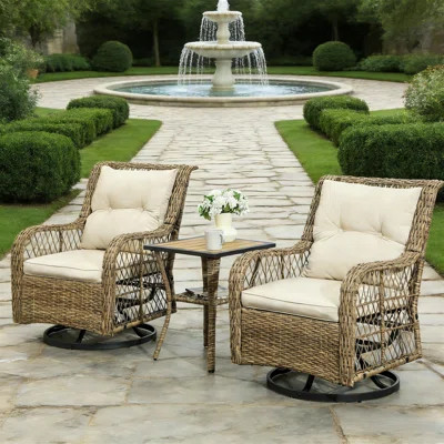 Wicker Furniture Set | Wayfair North America