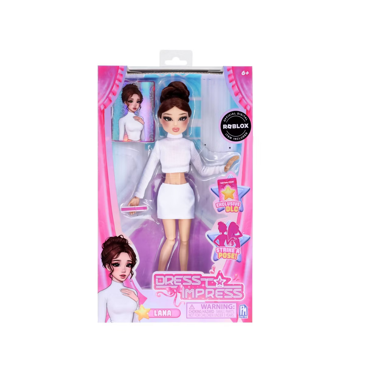 Dress To Impress Fashion Dall Lana: Creativity-Focused Fashion Doll with Accessories & Stand | Target