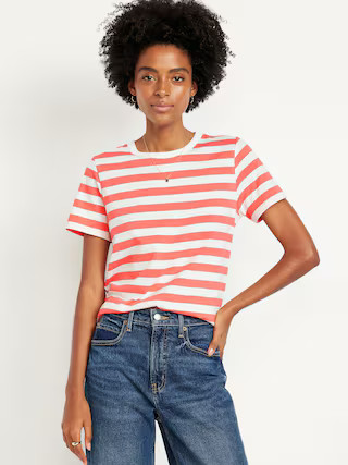 EveryWear Crew-Neck Striped T-Shirt | Old Navy (US)