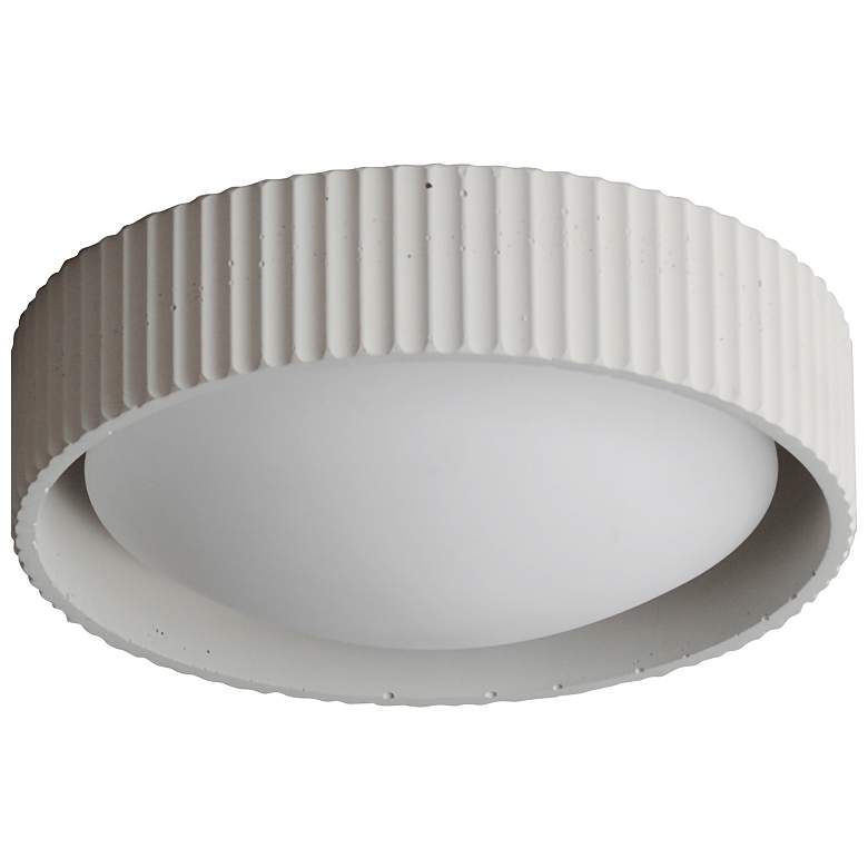 Souffle 10" LED Flush Mount Chaulk White - #0906E | Lamps Plus | Lamps Plus