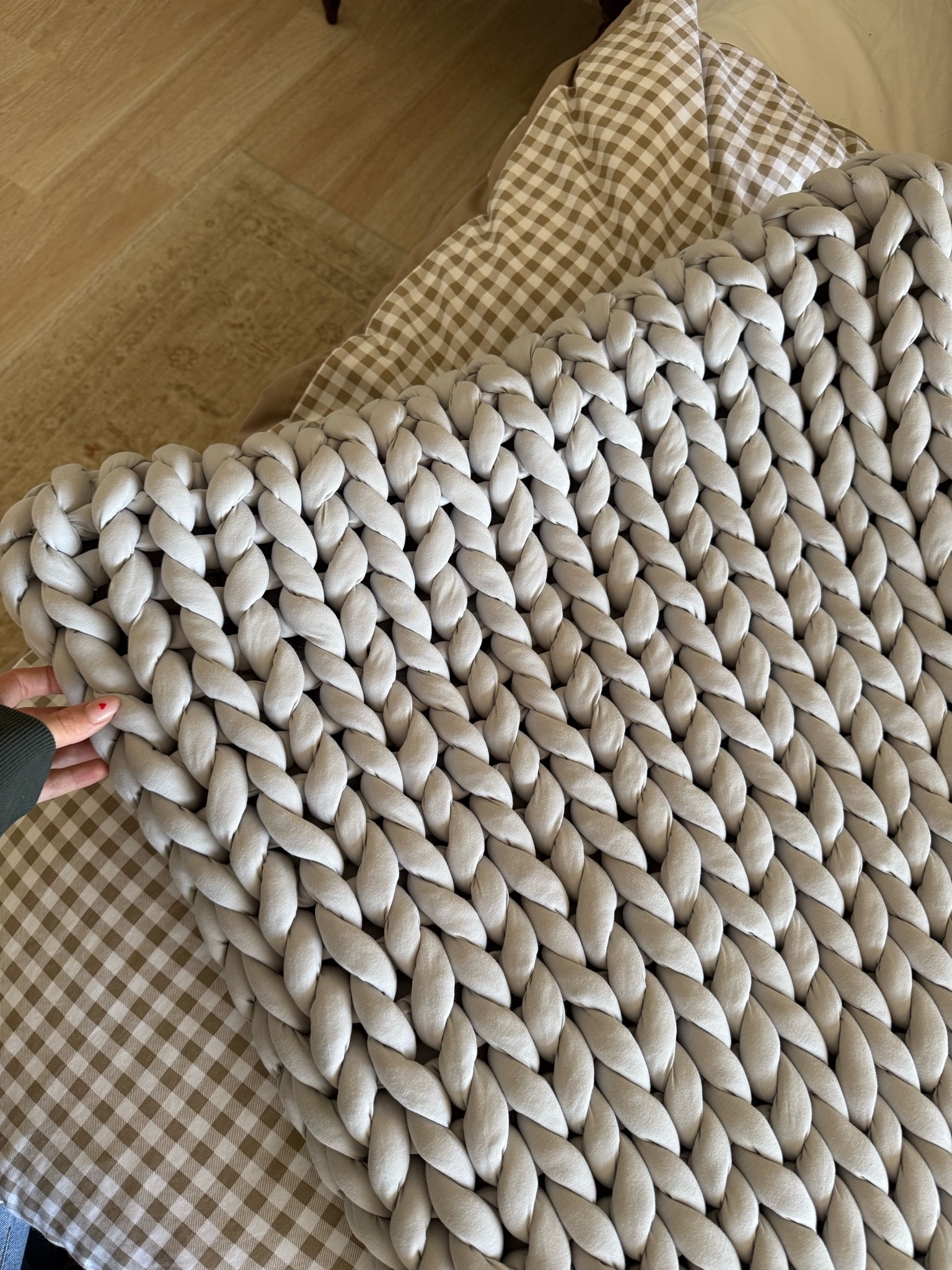 The best weighted blanket!!

#LTKMostLoved #LTKGiftGuide