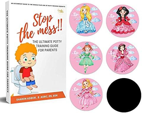 Potty Training Seat Magic Sticker Princess toddler Potty Training Toilet Color Changing Sticker |... | Amazon (US)