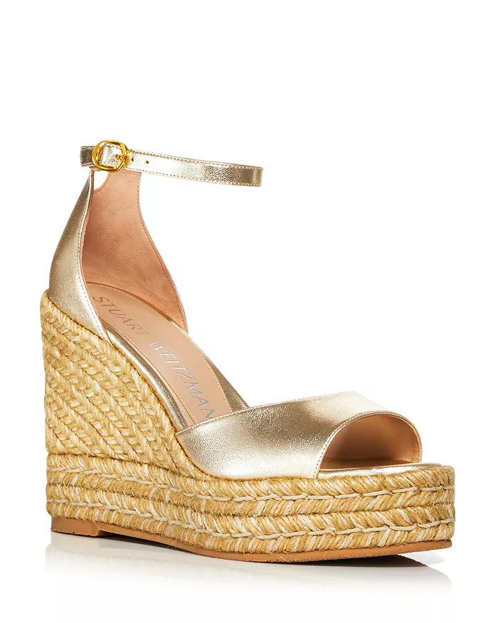 Stuart Weitzman Women's Nudistcurve Platform Wedge Espadrille Sandals  Shoes - Bloomingdale's | Bloomingdale's (US)