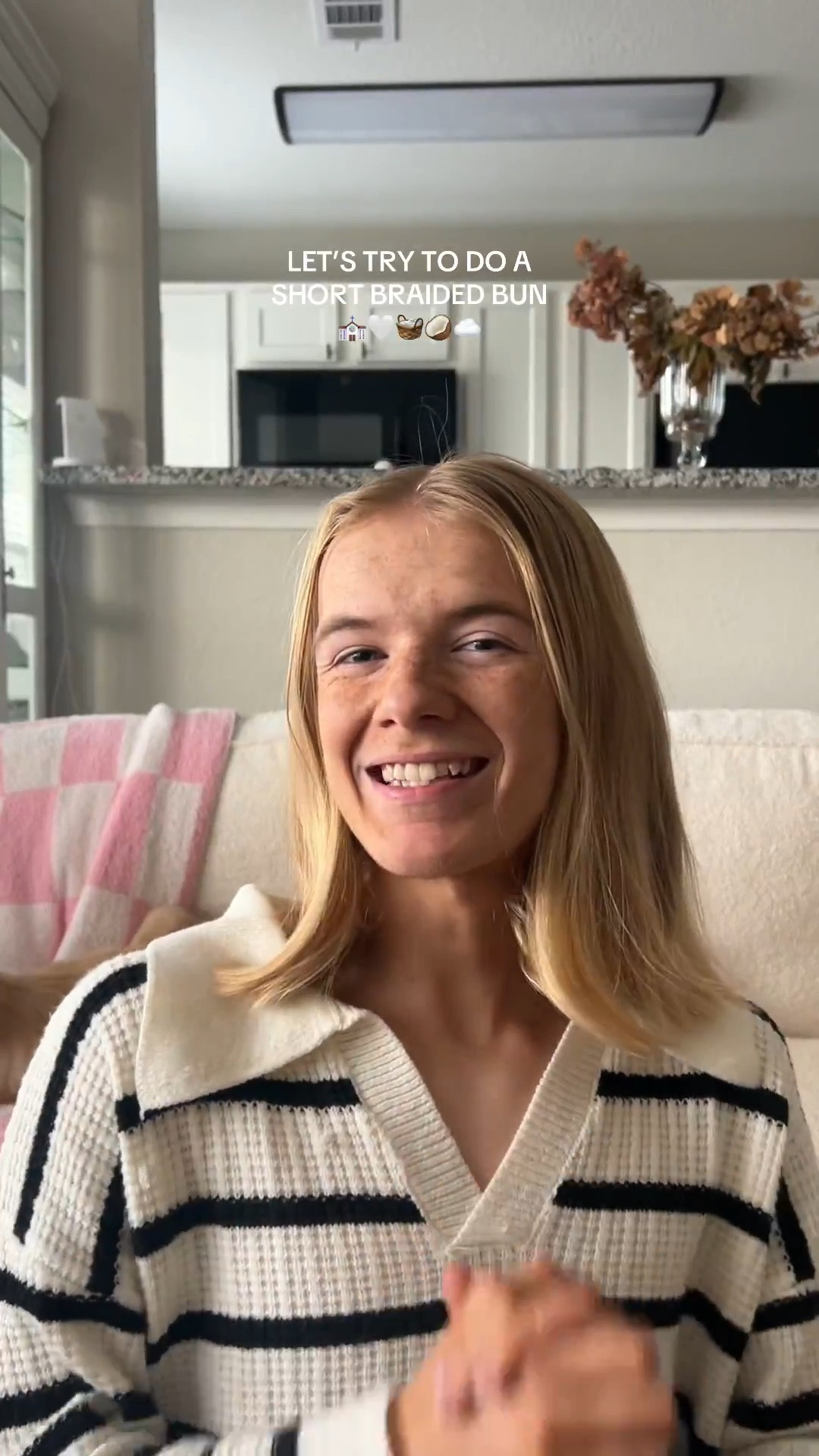 OBSESSED is the only word!⛪️🤍🧺🥥☁️ I love how this bun came out! It has slowly fallen throughout the day BUT it started so cute! It was the perfect mix between put together & a little messy⛪️

#LTKBeauty #LTKgrwm #LTKmorningroutine