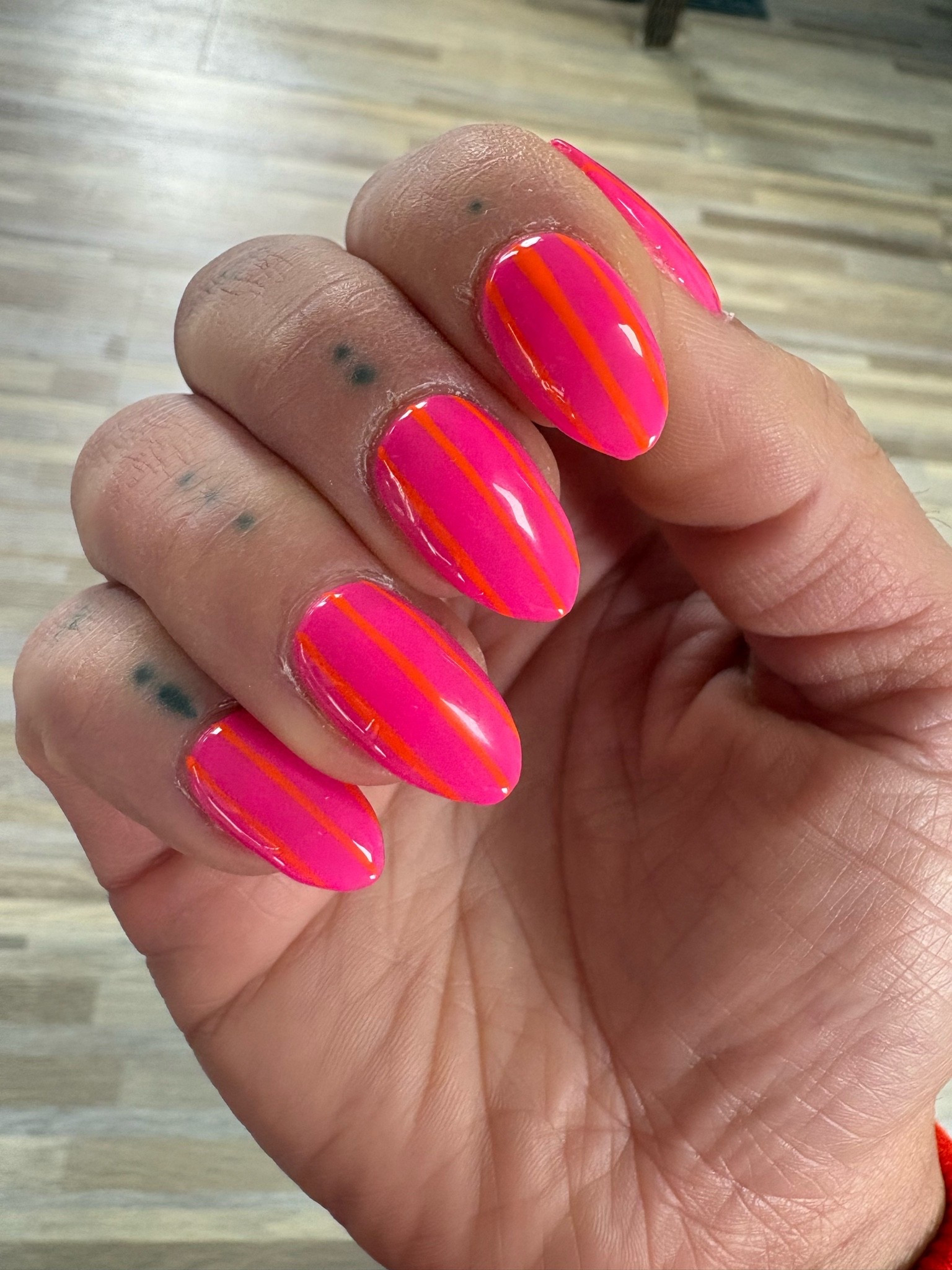 Summer nails!! 🩷🧡
Colors linked!!

#LTKdayinmylife #LTKSeasonal #LTKBeauty