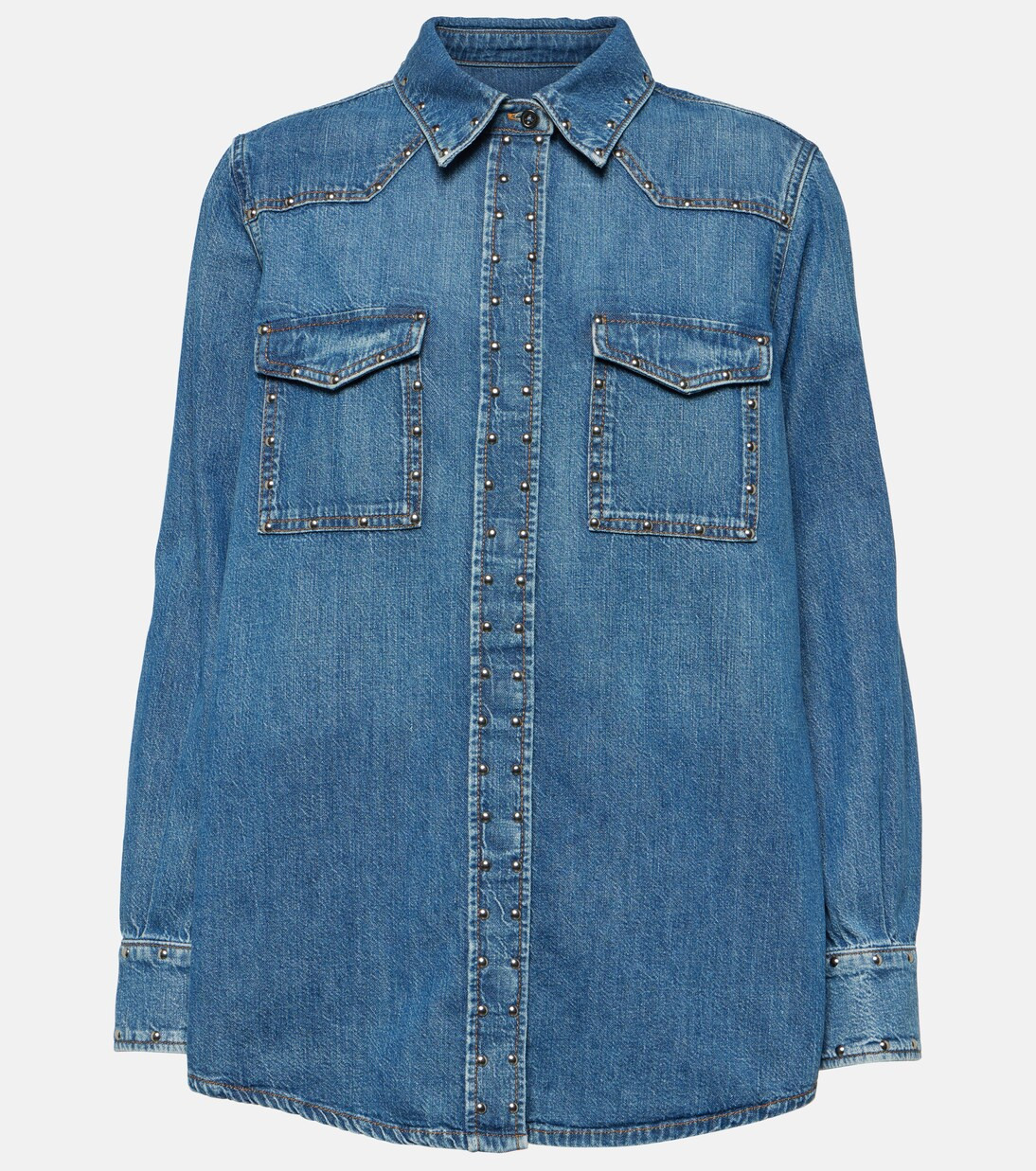 Emilia studded denim shirt | Mytheresa (US/CA)