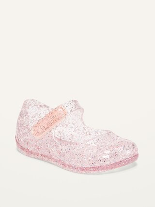 Glitter-Jelly Mary-Jane Flats for Baby | Old Navy (US)