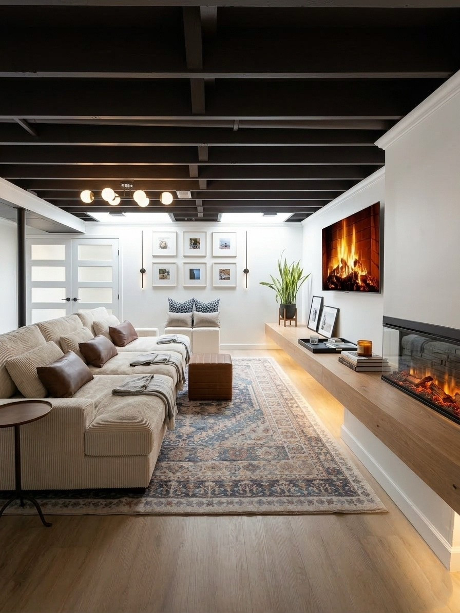 Cozy basement decor! 

#LTKdayinmylife #LTKHome #LTKmomlife