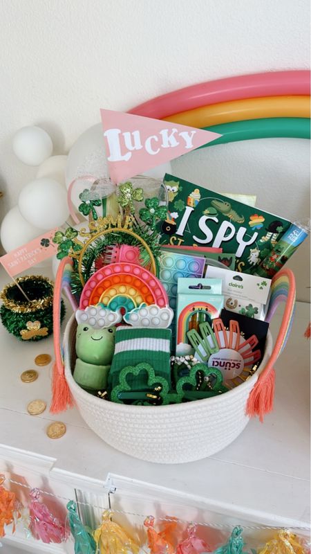 🍀St. Patrick's Day baskets for my Lucky Charms☘️

#toddlermom #Pinchproof #StPatricksDay #StPatrick’sdecor #StPaddy’s #StPatty’sDay #HappyShamrockDay #HappyShamrocks #Justbecausegift #Giftsforkids #LuckyCharm #KissmeI’mIrish #Greenclover #Leprechaun #Pot of gold #Shenanigans #StPatricksdaybaskets

#LTKkids #LTKSeasonal #LTKfamily