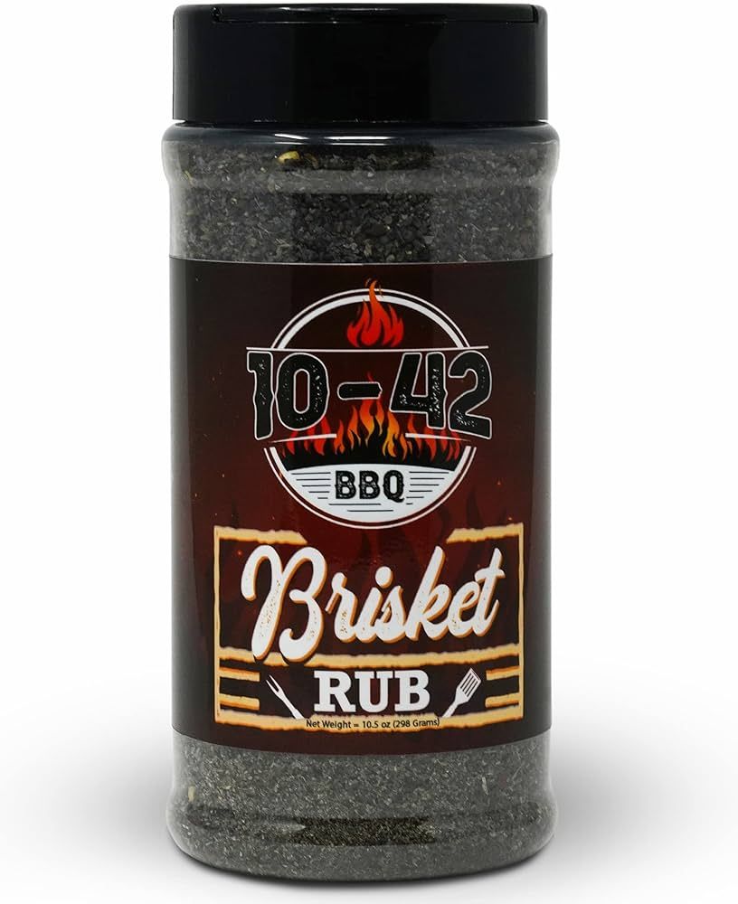 10-42 BBQ Brisket Rub - All-Natural Spice Seasoning for Steak, Rib, Beef Brisket - Barbecue Meat ... | Amazon (US)