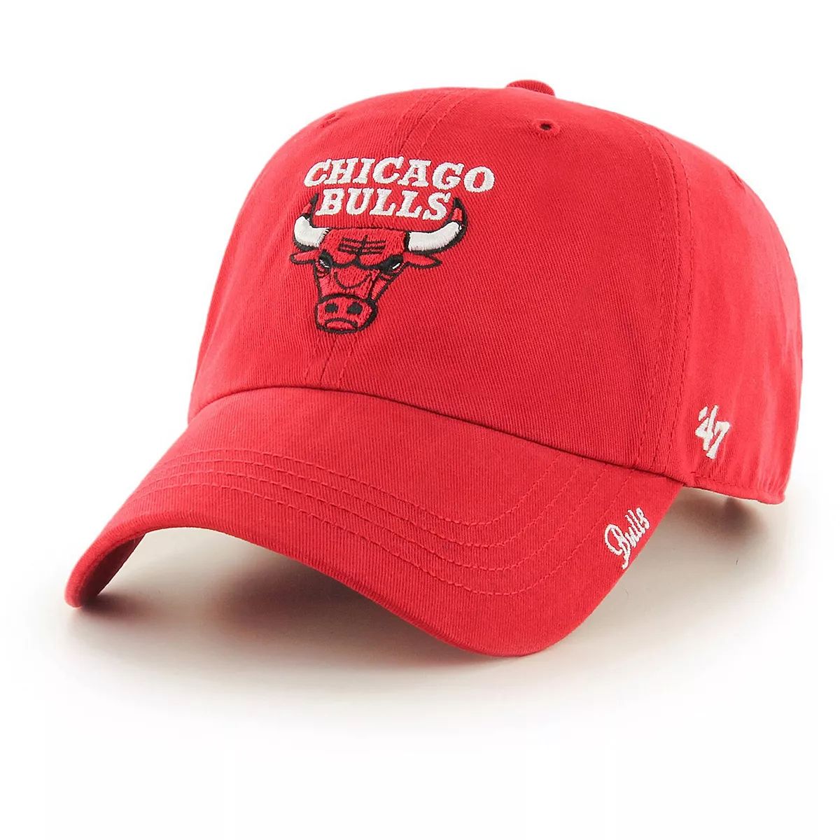 Women's '47 Red Chicago Bulls Miata Clean Up Logo Adjustable Hat | Kohl's