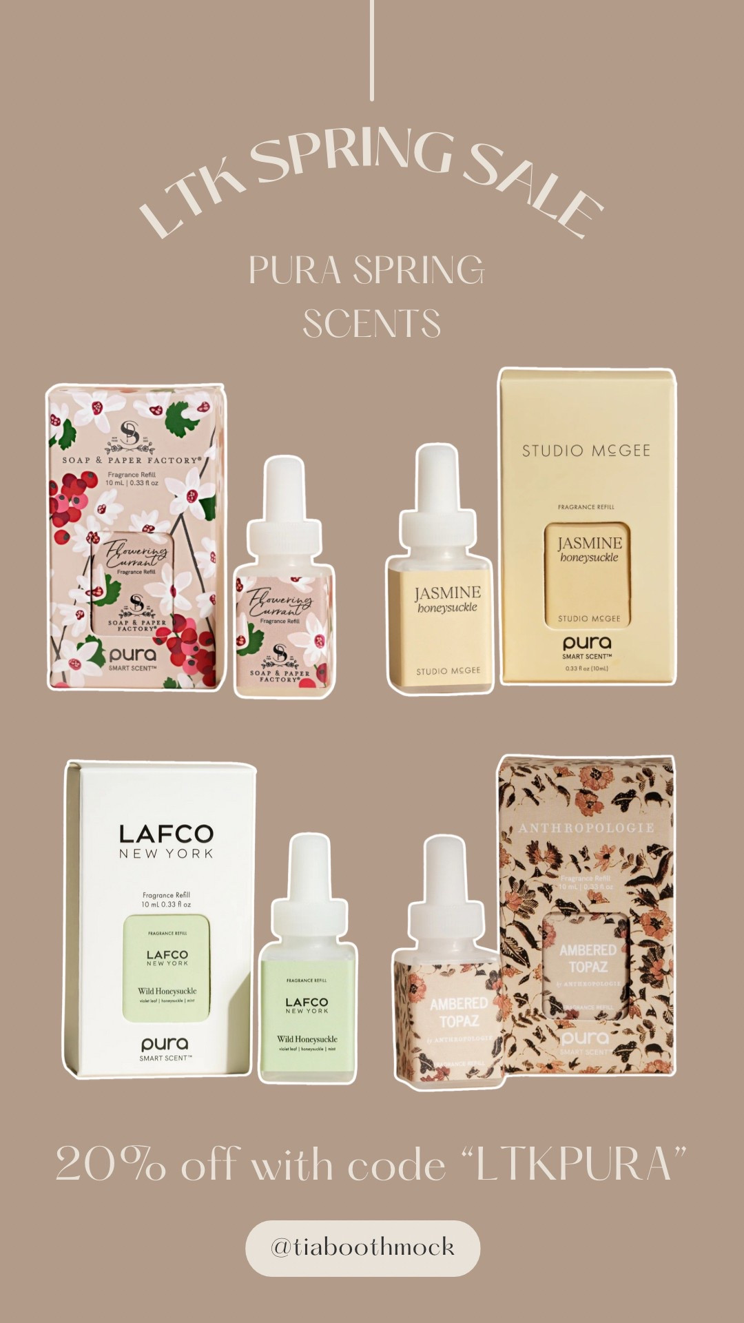 We love Pura in our household!!  Use code “LTKPURA” for 20% off 

#LTKHome #LTKSaleAlert #LTKSpringSale