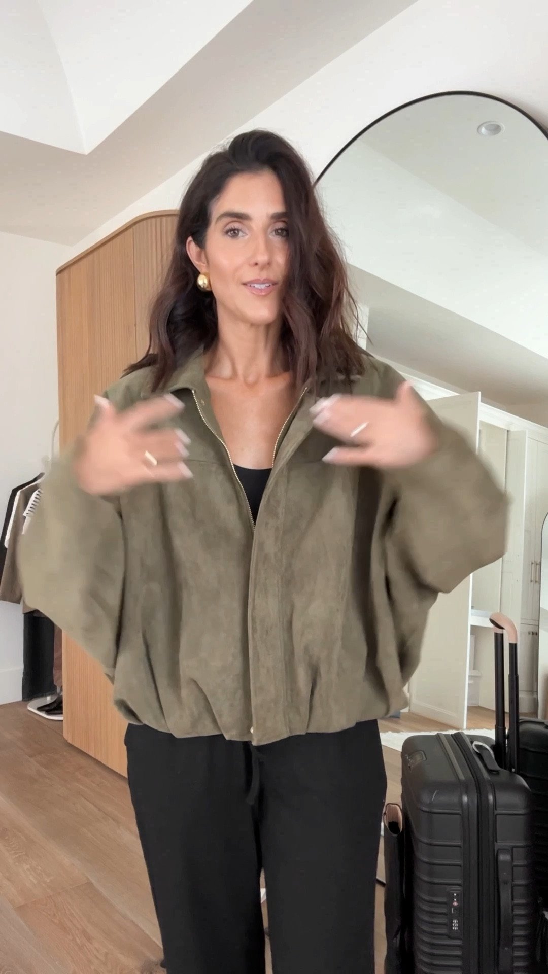 I’m just shy of 5-7” wearing the size small jacket that I found back in stock! #stylinbyaylin #aylin #zara

#LTKStyleTip #LTKFindsUnder100