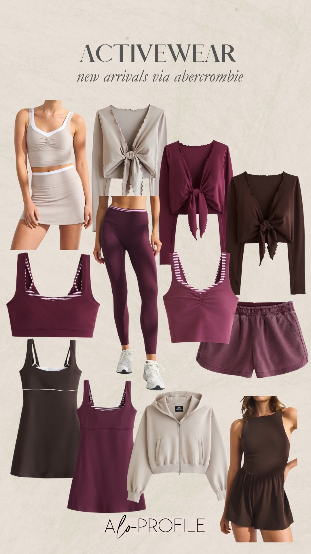 New summer activewear via Abercrombie!!