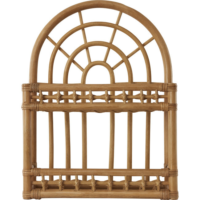 Oyoy | Rattan Rainbow Shelf, Natural | Maisonette | Maisonette