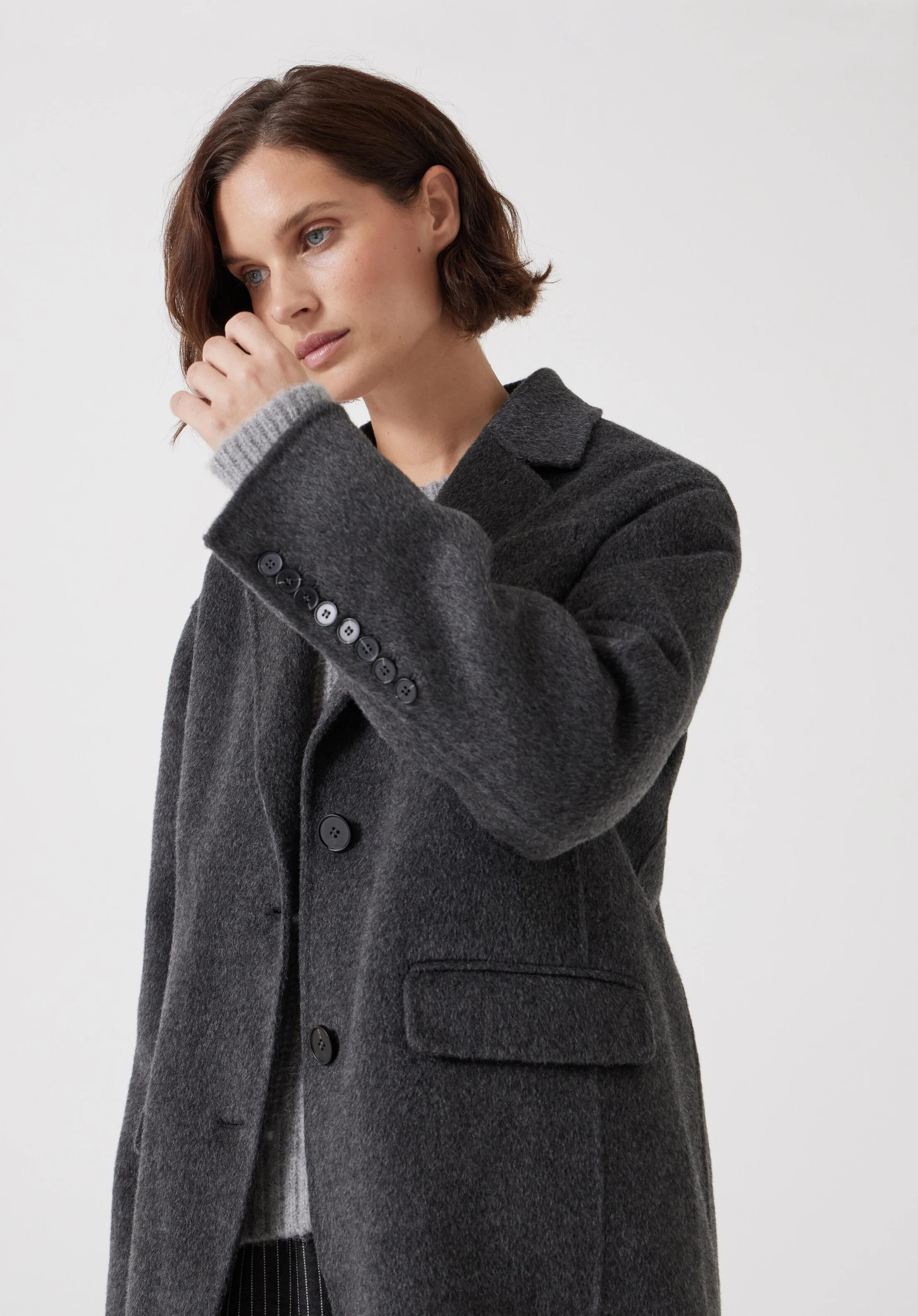 Pure Wool Double Faced Blazer | Hush UK