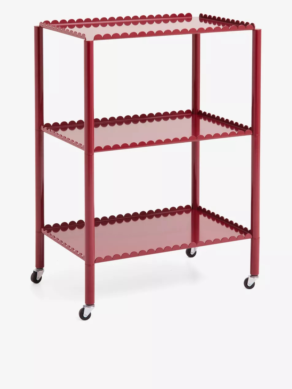 Three-tier coated-steel trolley | Selfridges
