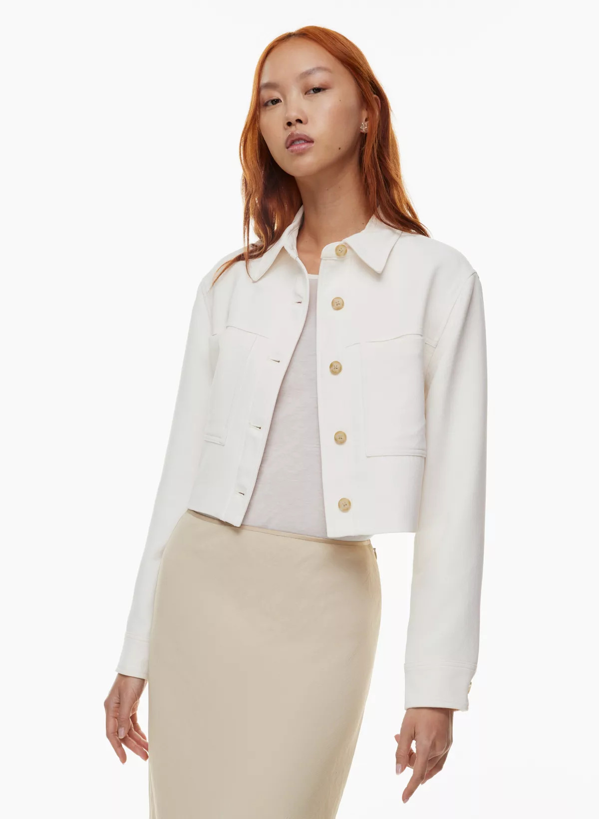 LITTLE CROPPED JACKET | Aritzia